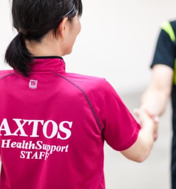 特定健康保健指導で満足するイメージ