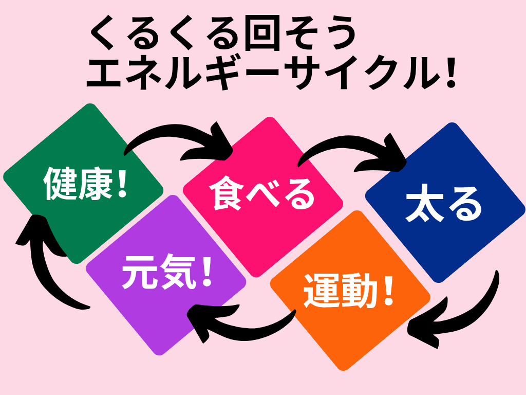 くるくる回そう エネルギーサイクル
