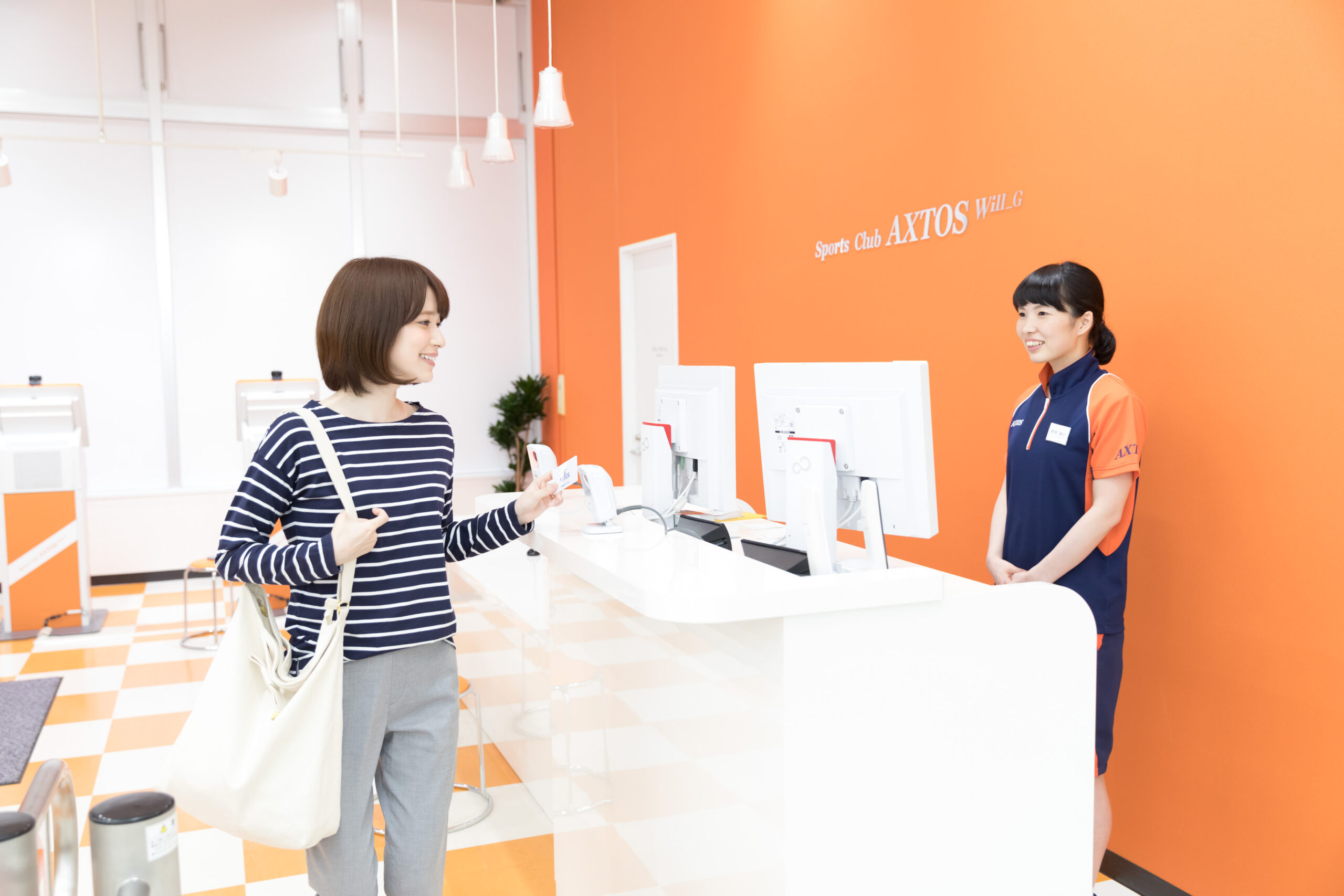 受付でのご案内
